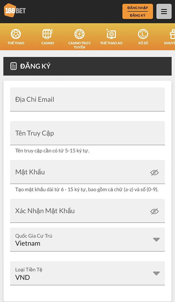 Giao diện cá cược ứng dụng di động Sodo - Sodo