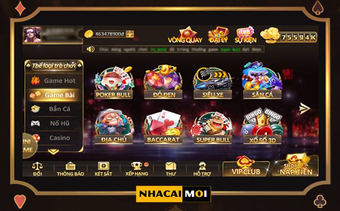 Giao diện của Kinh88 rất đẹp và sang trọng - Kinh88